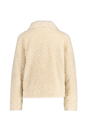 Übergangsjacke aus Fun Fur - 0012 - Beige