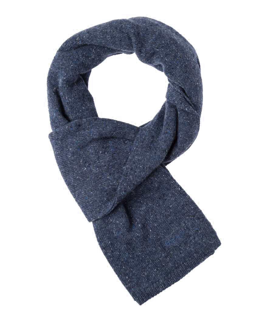 Melierter Strickschal Quinto - 26-dove blue - Blau