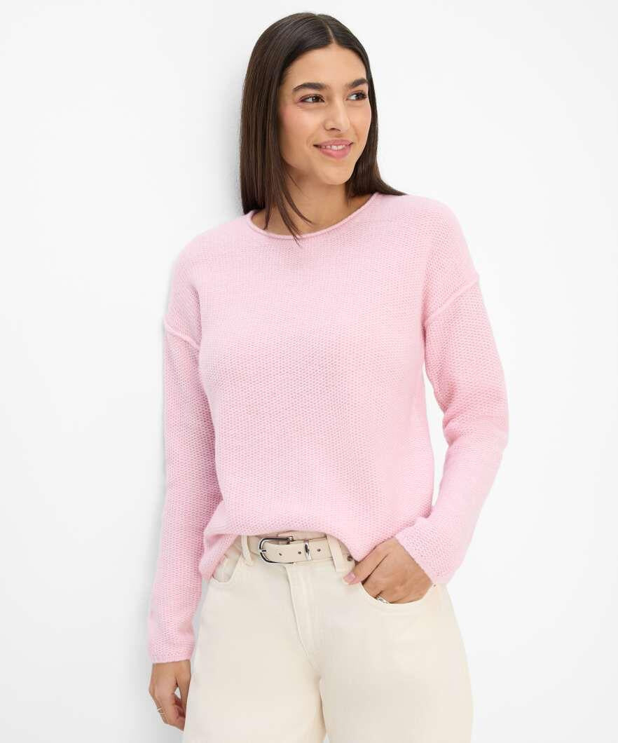 Strickpullover LANA - 47-blush - Rosa