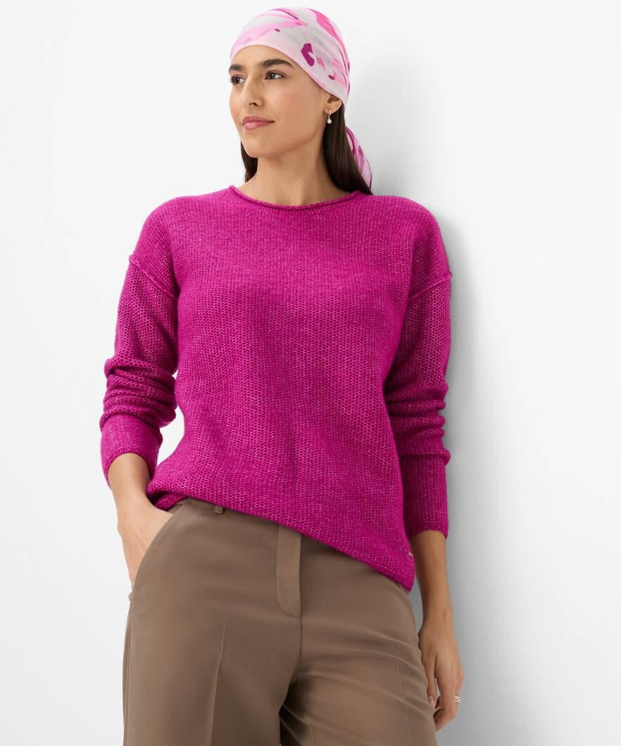 Strickpullover LANA - 85-grenadine - Pink