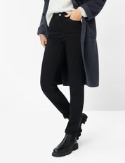 Jeans MARY Regular Fit - 02-CLEAN BLACK BLACK - Schwarz