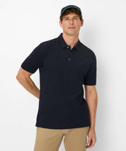 Poloshirt PETE aus Baumwolle - 23-navy - Blau
