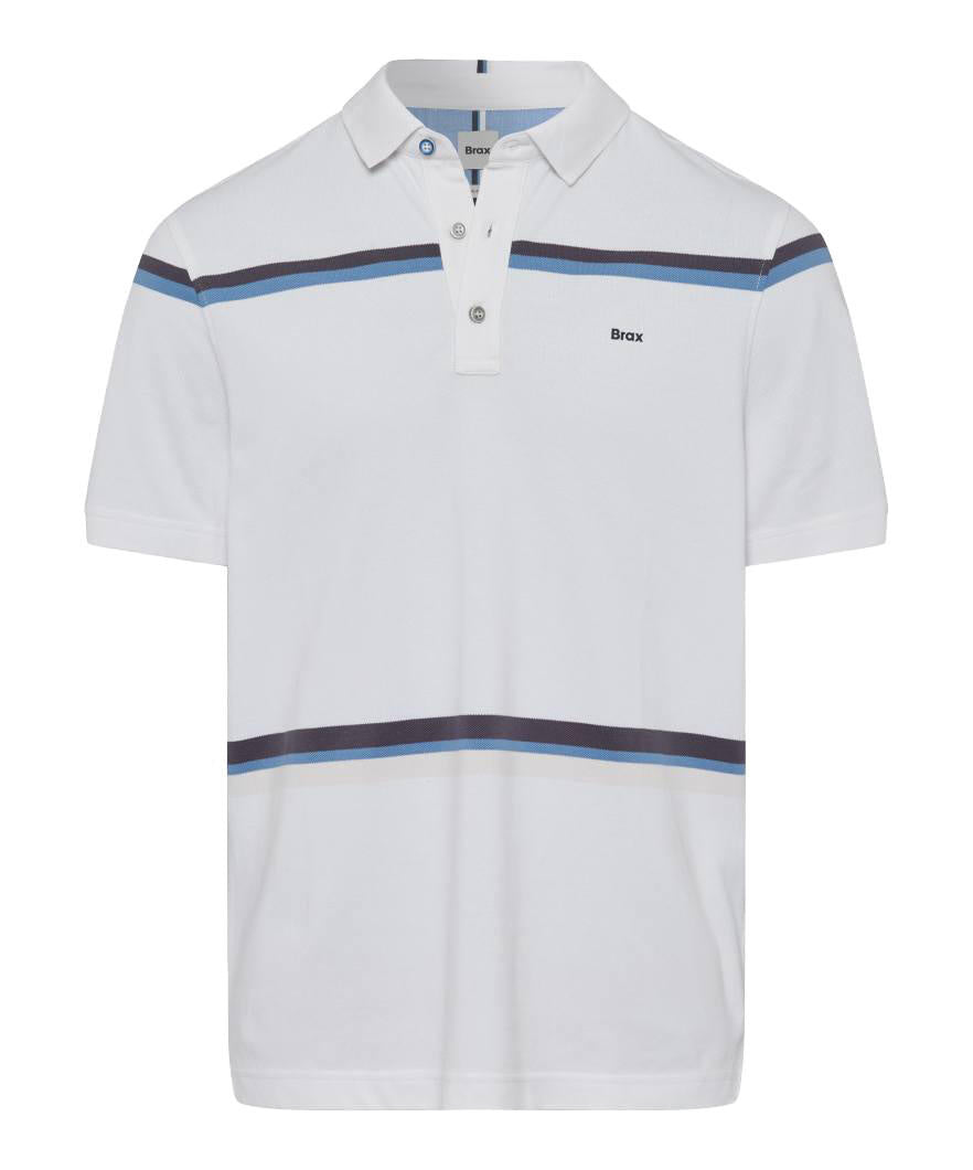 Poloshirt PETE aus Baumwolle - 99-white - Weiß