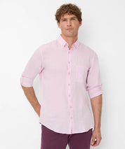 Leinenhemd DIRK Regular Fit - 89-smooth rose - Rosa