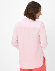Leinenbluse VICKI - 48-rose quartz - Rosa