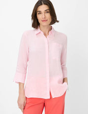 Leinenbluse VICKI - 48-rose quartz - Rosa