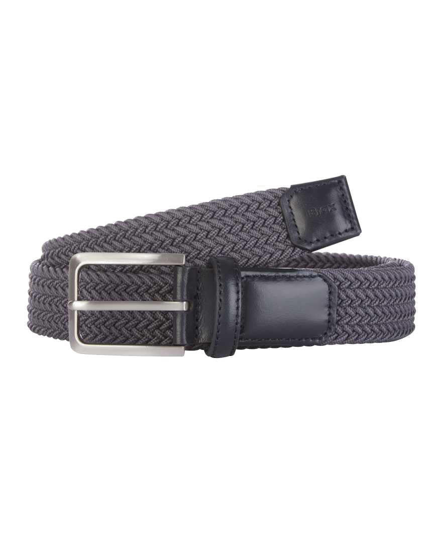 Flechtgürtel - 03-dark grey - Grau