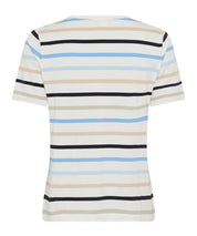 T-Shirt CLARINA gestreift - 25-cornflower - Blau