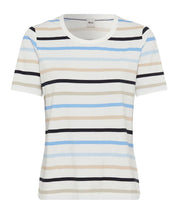T-Shirt CLARINA gestreift - 25-cornflower - Blau