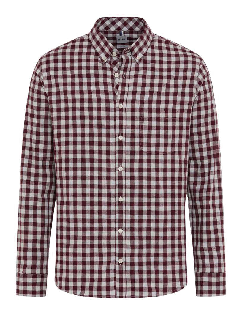 Hemd DANIEL Regular Fit - 41-velvet - Rot