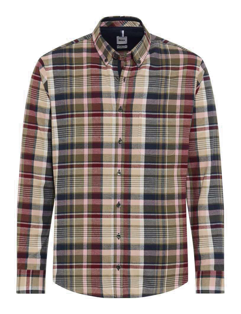 Freizeithemd DANIEL Modern Fit - 41-velvet - Rot