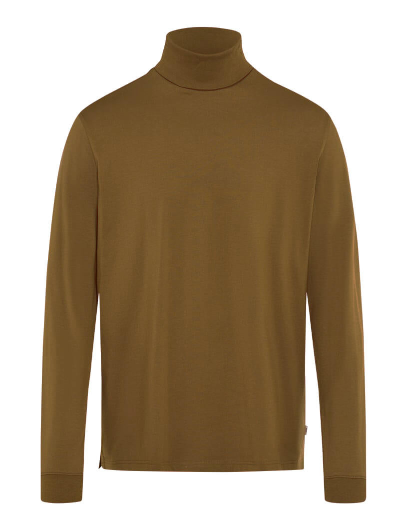 Langarmshirt BENNO aus Baumwolle - 54-toffee - Braun