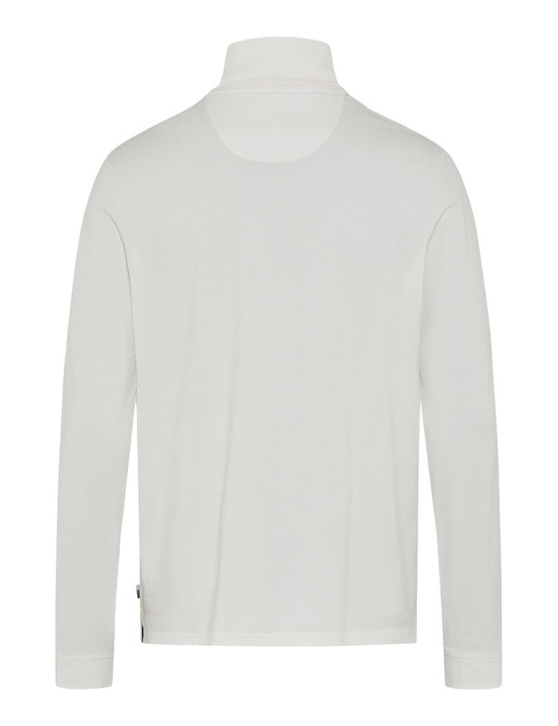Langarmshirt BENNO aus Baumwolle - 98-offwhite - Weiß