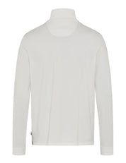 Langarmshirt BENNO aus Baumwolle - 98-offwhite - Weiß