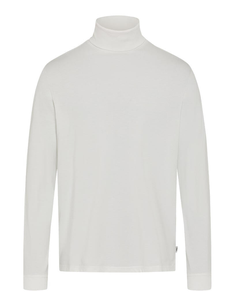 Langarmshirt BENNO aus Baumwolle - 98-offwhite - Weiß