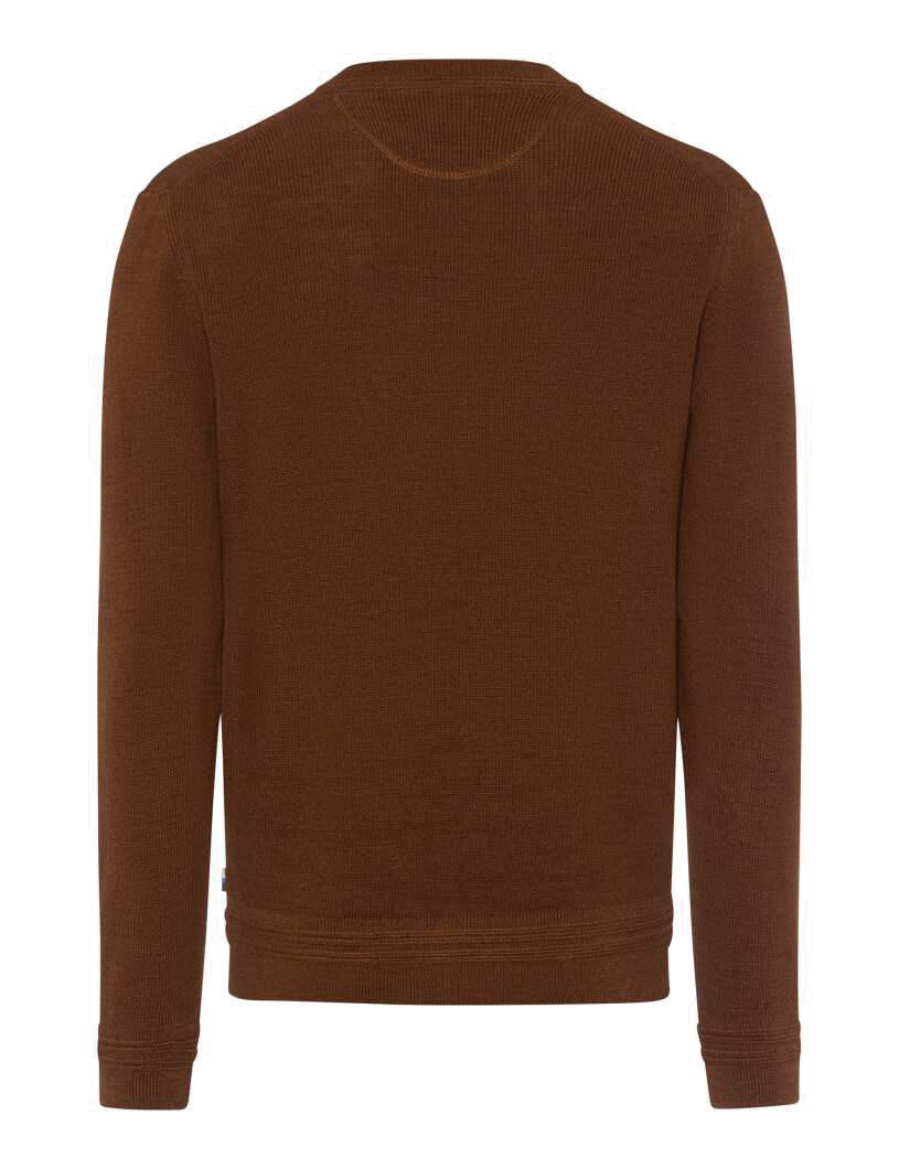 Strickpullover ROY - 54-toffee - Braun