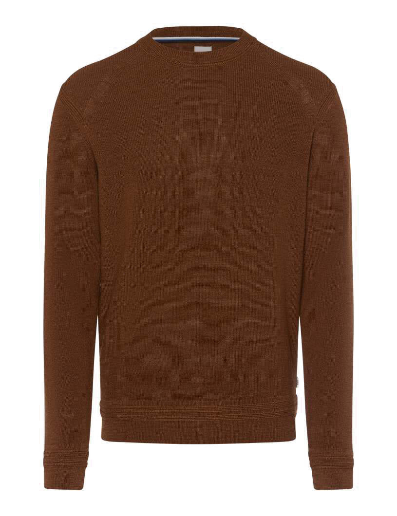 Strickpullover ROY - 54-toffee - Braun