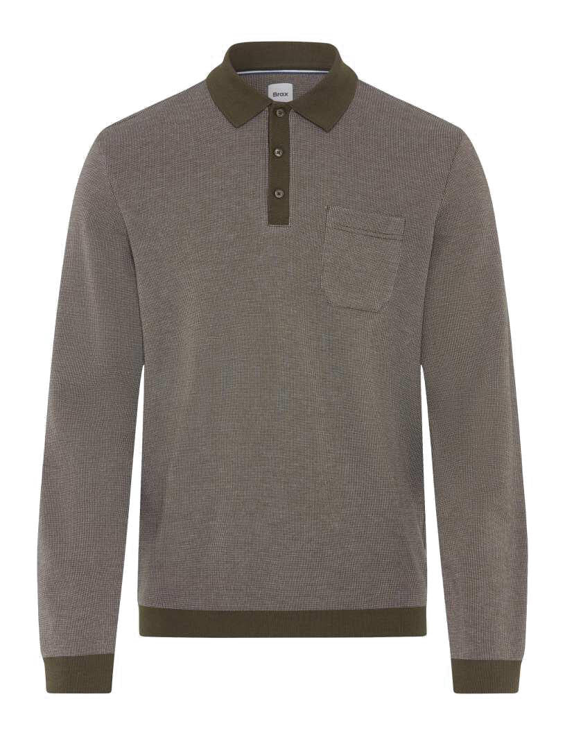 Strickpullover PAROS - 34-olive - Khaki