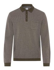 Strickpullover PAROS - 34-olive - Khaki