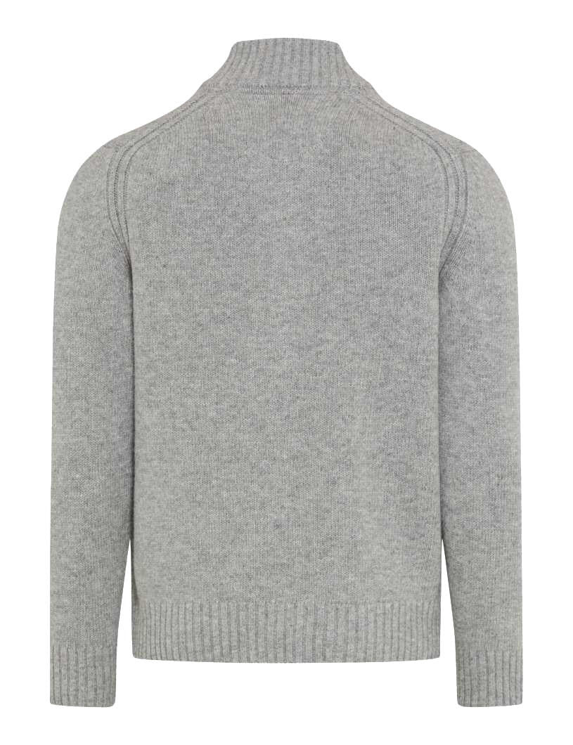 Strickjacke JAKE - 04-platin - Grau