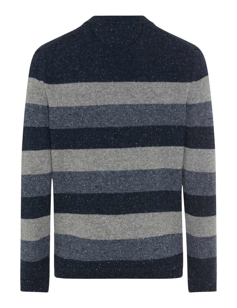 Strickpullover RICK aus Wollmix - 24-universe - Blau