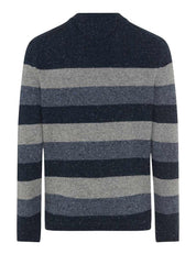 Strickpullover RICK aus Wollmix - 24-universe - Blau