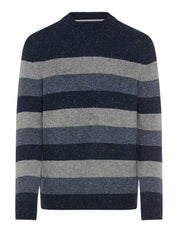Strickpullover RICK aus Wollmix - 24-universe - Blau