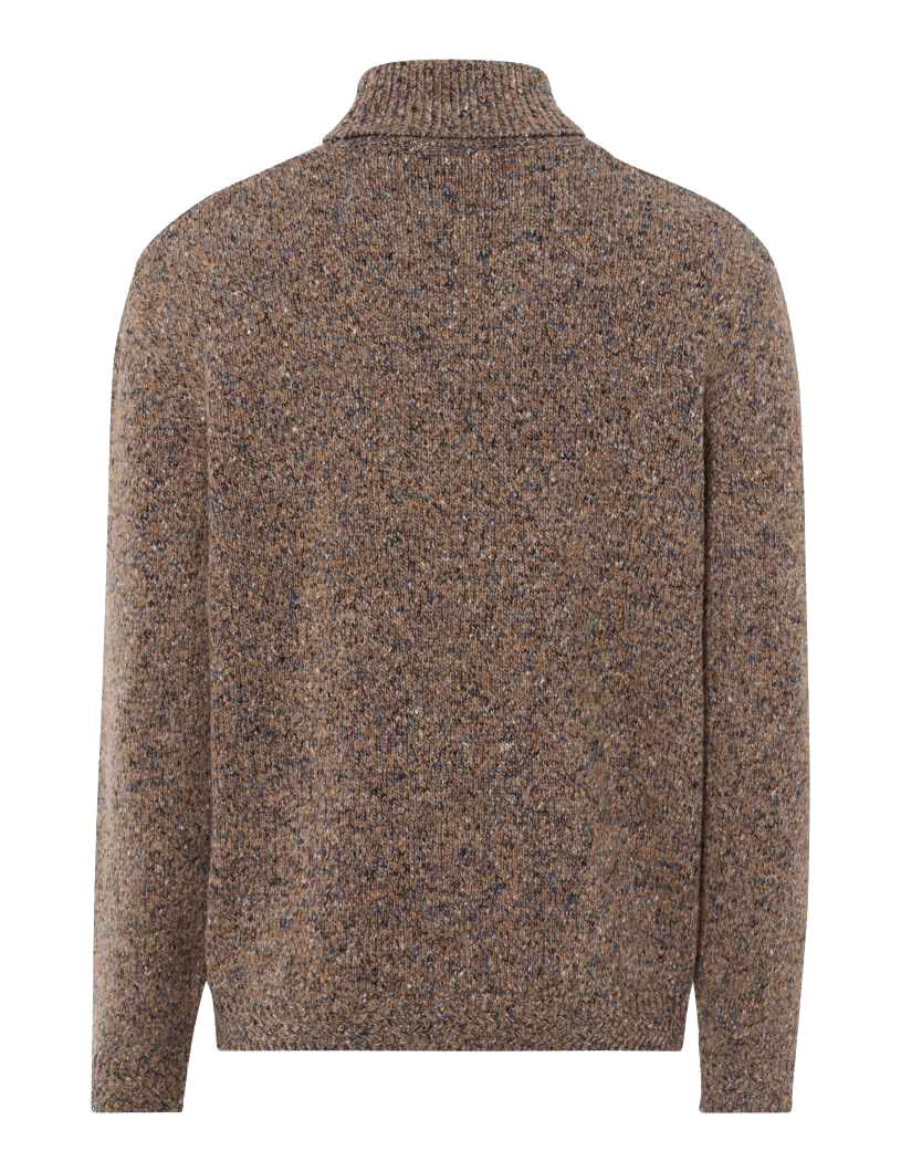Strickpullover BRIAN - 56-ivory - Braun