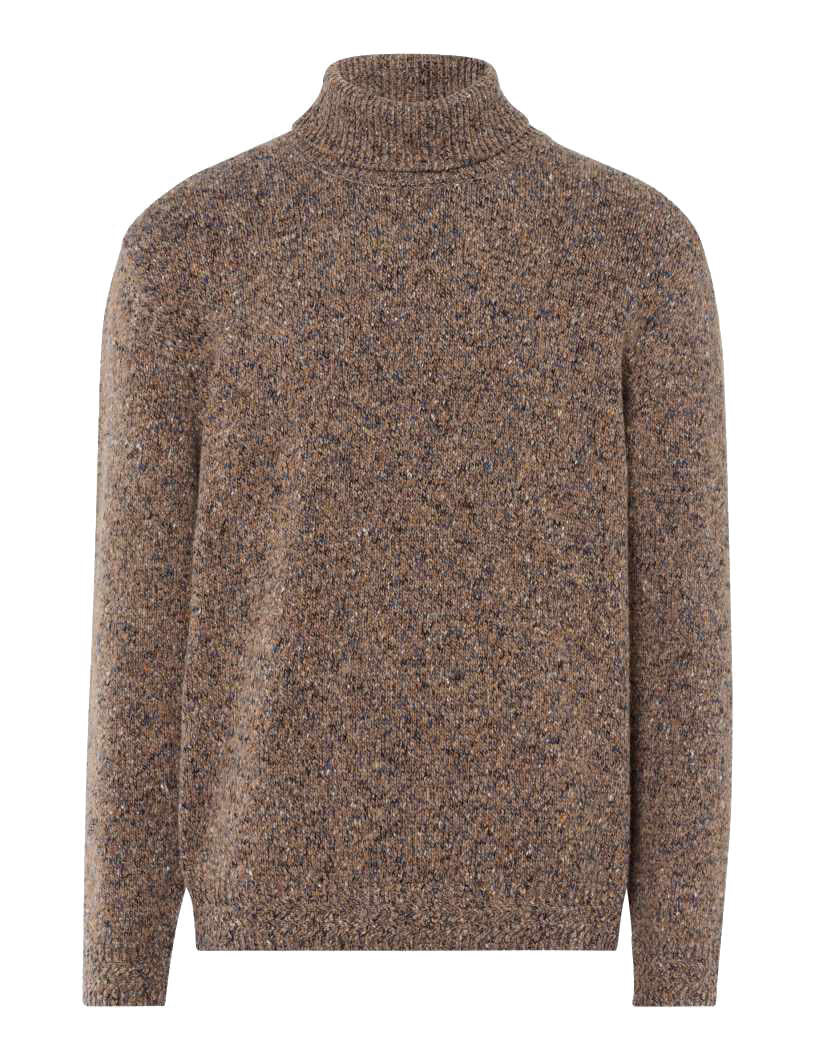 Strickpullover BRIAN - 56-ivory - Braun