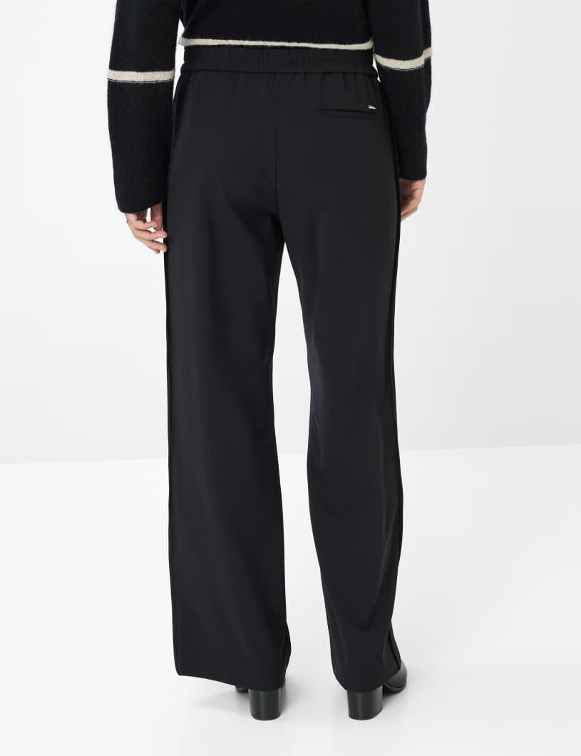 Palazzo MAINE Wide Leg - 02-BLACK - Schwarz
