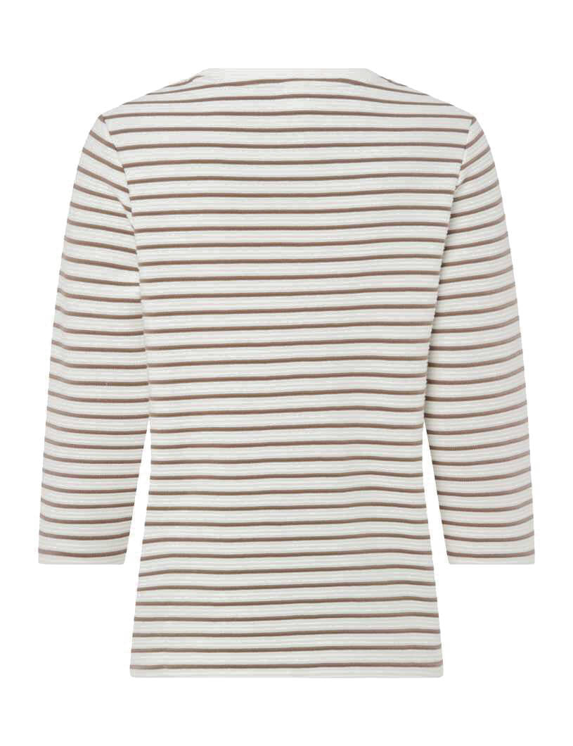 Strickpullover BONNIE aus Baumwolle - 53-taupe - Beige