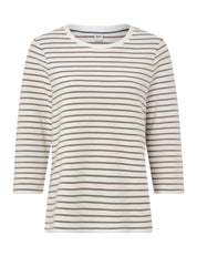Strickpullover BONNIE aus Baumwolle - 53-taupe - Beige