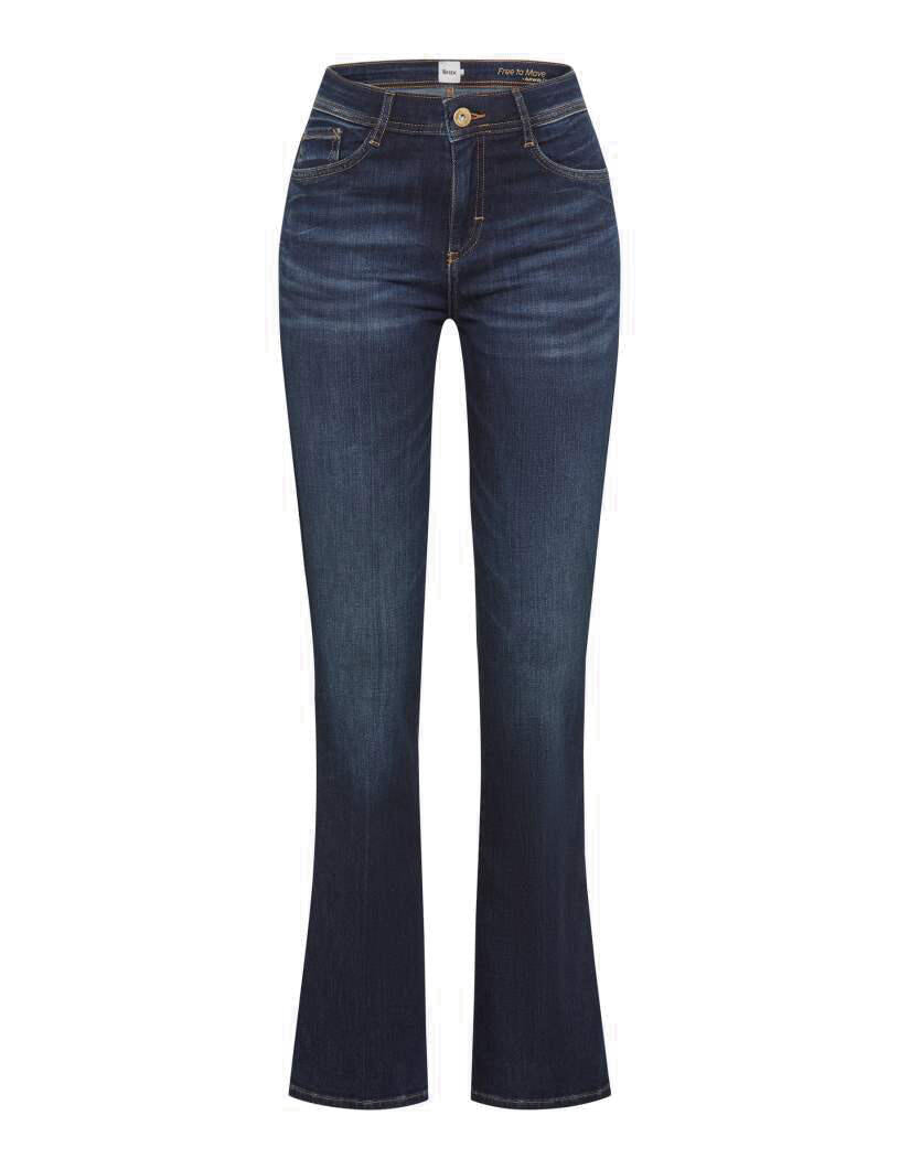 Jeans SHAKIRA mit Bootcut - 24-USED DARK BLUE - Blau