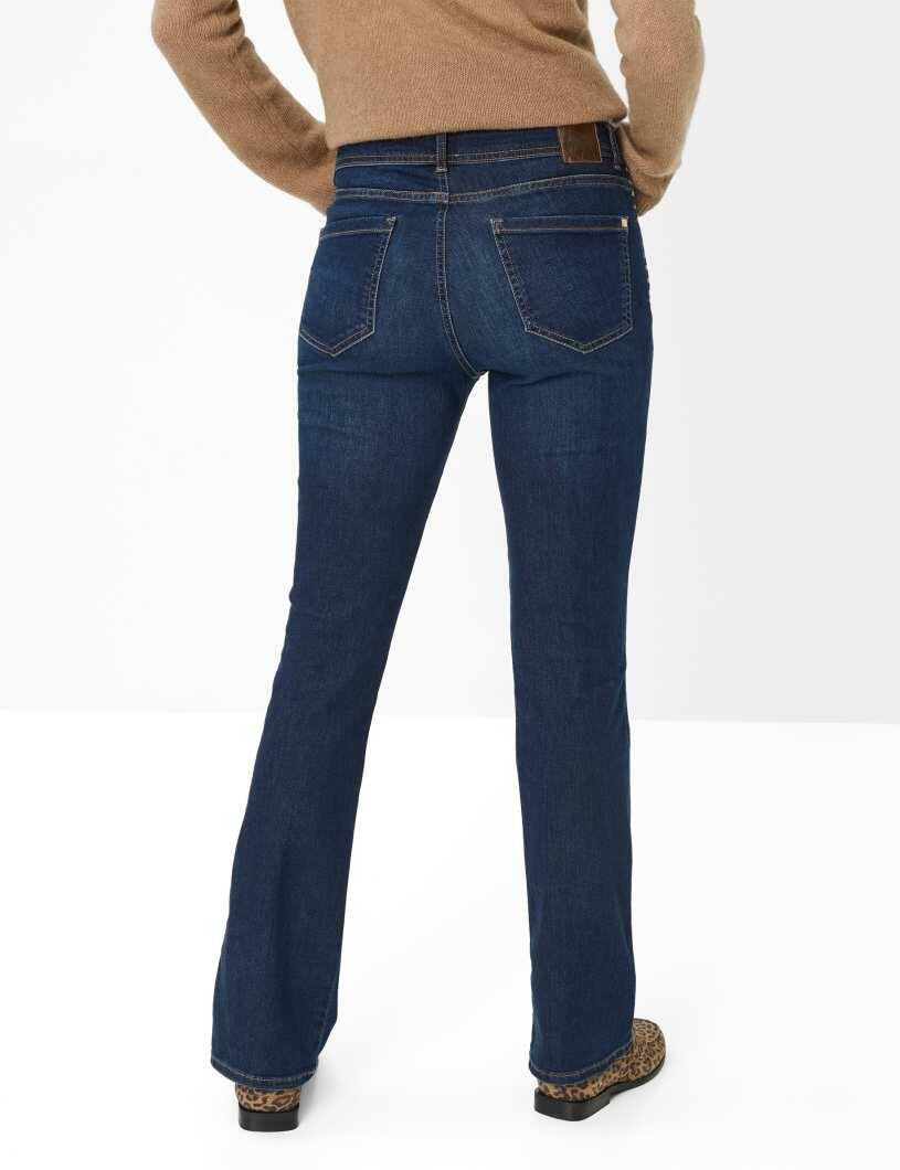 Jeans SHAKIRA mit Bootcut - 24-USED DARK BLUE - Blau