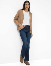 Jeans SHAKIRA mit Bootcut - 24-USED DARK BLUE - Blau