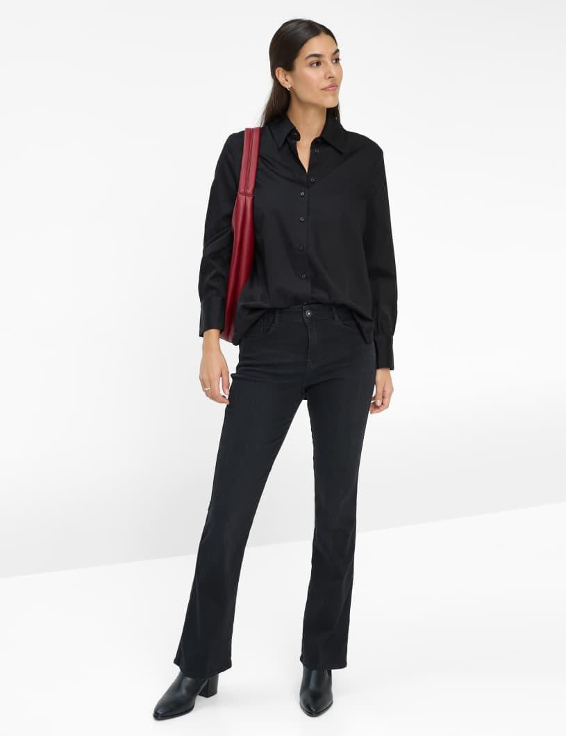 Jeans SHAKIRA Slim Fit - 03-USED BLACK BLACK - Schwarz