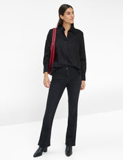 Jeans SHAKIRA Slim Fit - 03-USED BLACK BLACK - Schwarz