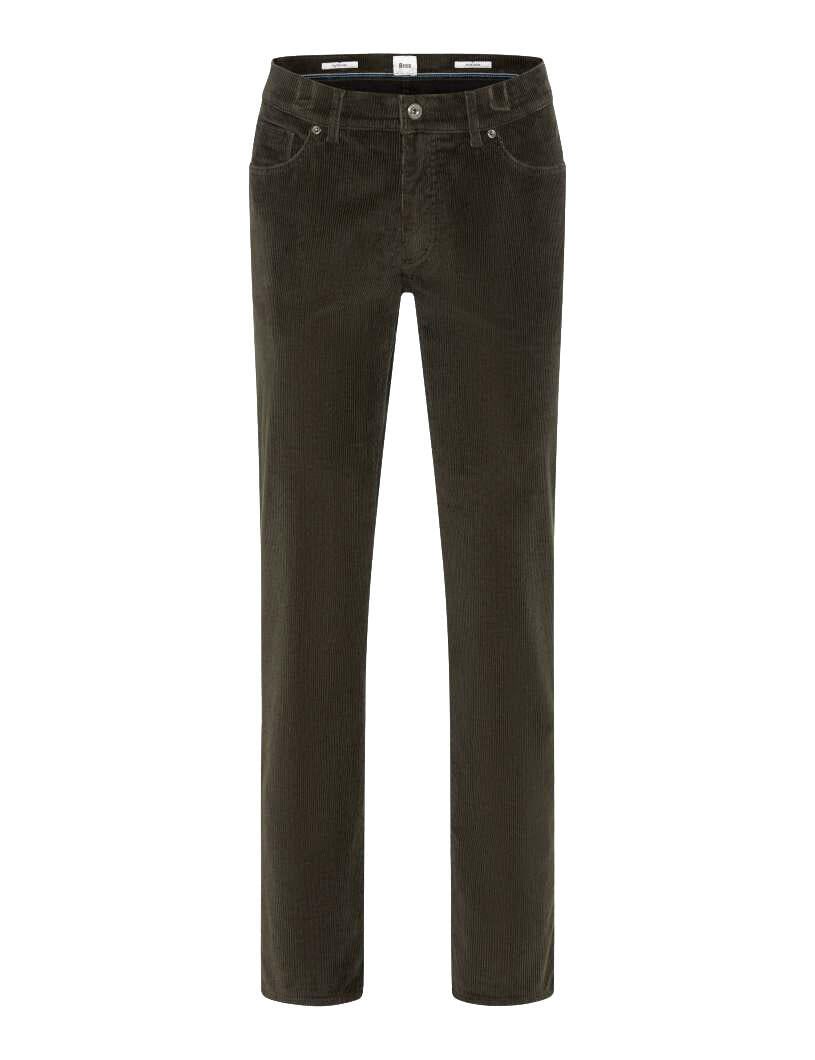 Cordhose CADIZ Straight Fit - 35-OLIVE - Grün