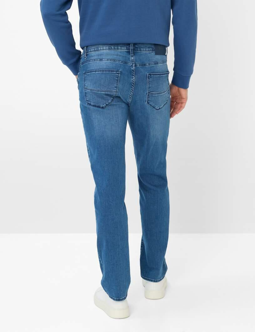 Jeans CADIZ Straight Leg - 26-MID BLUE USED - Blau