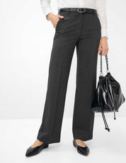 Palazzohose MAINE Wide Leg - 06-SMOKE GREY - Grau