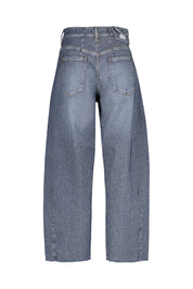 Jeans THE O SHAPE Wide Leg - 23-23 - Blau