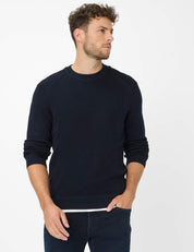 Strickpullover ROY - 23-navy - Blau