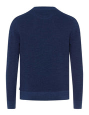 Strickpullover ROY - 25-baltic - Blau
