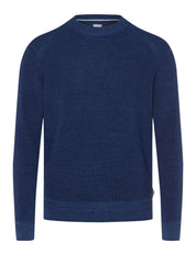 Strickpullover ROY - 25-baltic - Blau