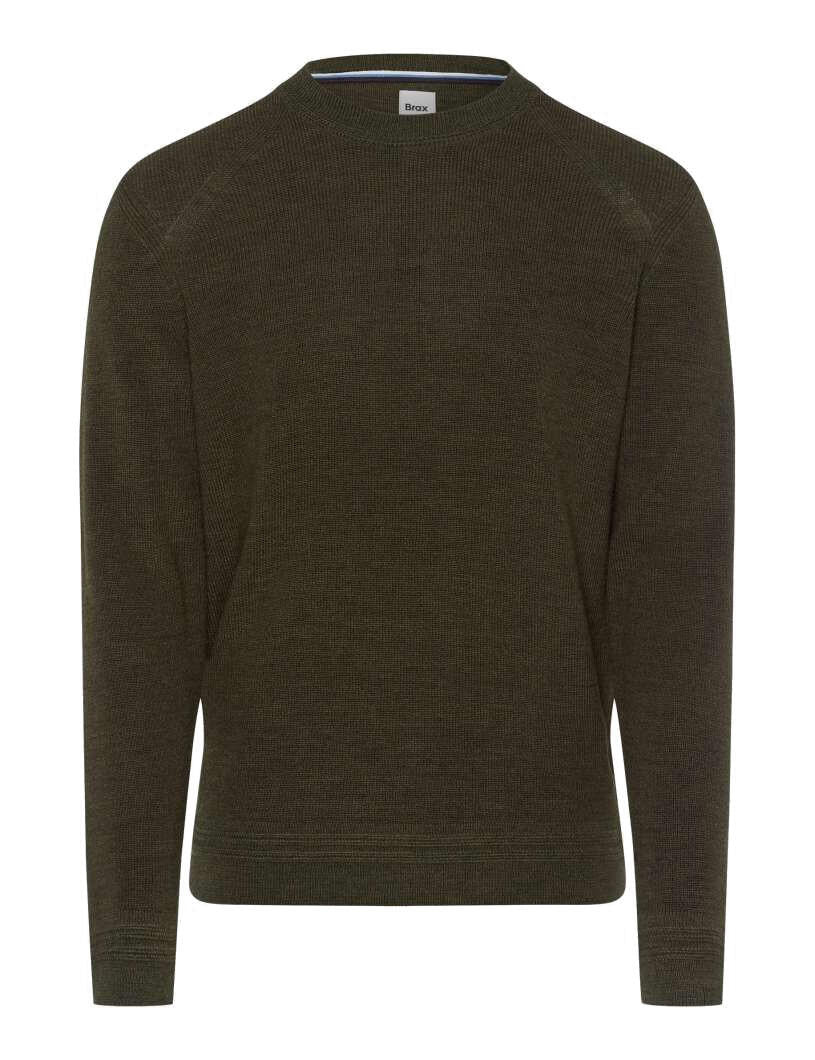 Strickpullover ROY - 30-deep jungle - Grün