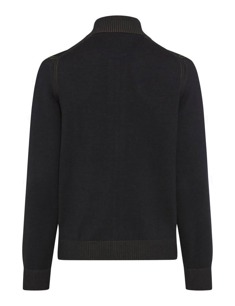 Strickjacke JAKE aus Baumwollmix - 23-navy - Blau