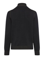 Strickjacke JAKE aus Baumwollmix - 23-navy - Blau