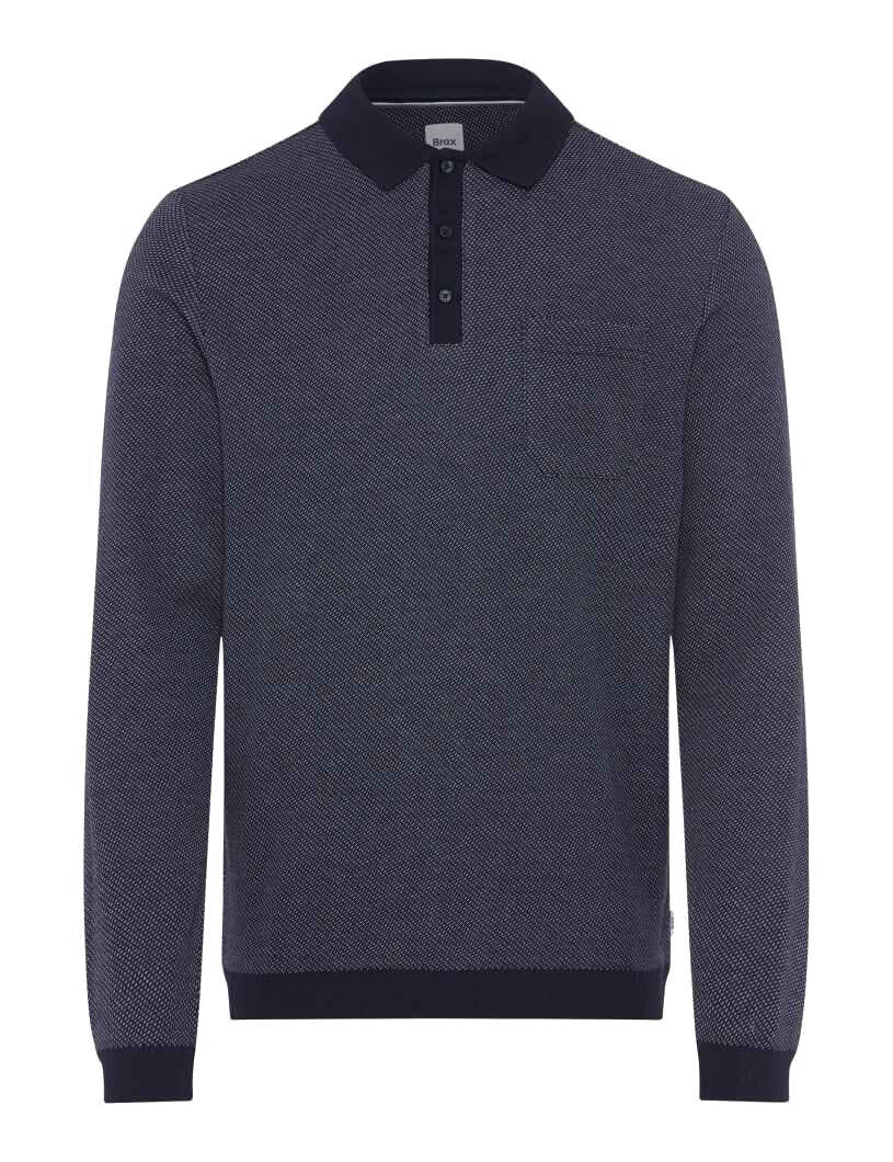 Sweatshirt PAROS aus Baumwollmix - 13-deep blue - Blau