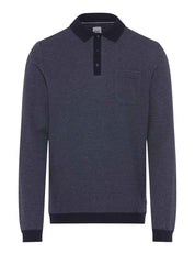 Sweatshirt PAROS aus Baumwollmix - 13-deep blue - Blau