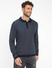 Sweatshirt PAROS aus Baumwollmix - 13-deep blue - Blau